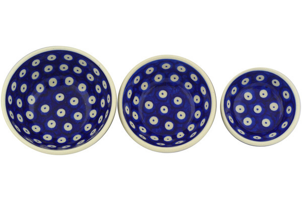 Set of 3 Nesting Bowls 4"