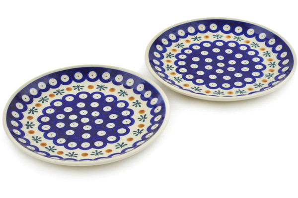 Set of 2 dessert plates