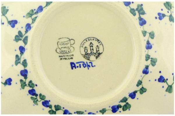 Scalloped Fluted Bowl 10"