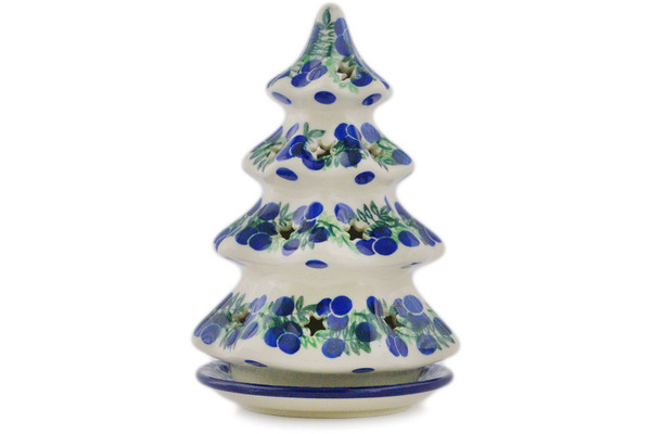 Christmas Tree Candle Holder 7"