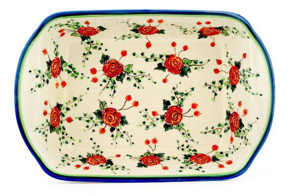 Rectangular Baker with Handles 14"