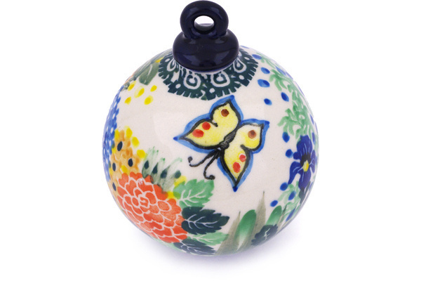 Christmas Ball Ornament 4"