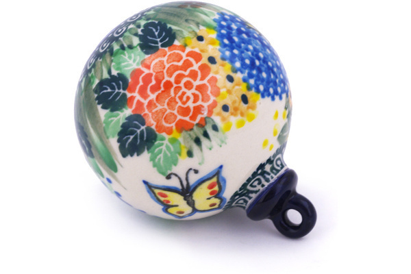 Christmas Ball Ornament 4"