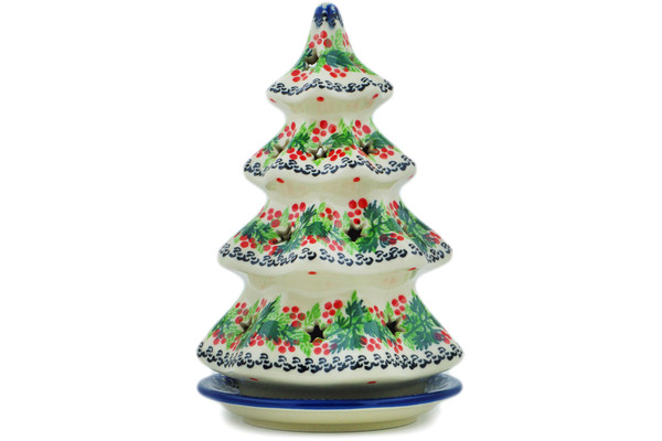 Christmas Tree Candle Holder 8"