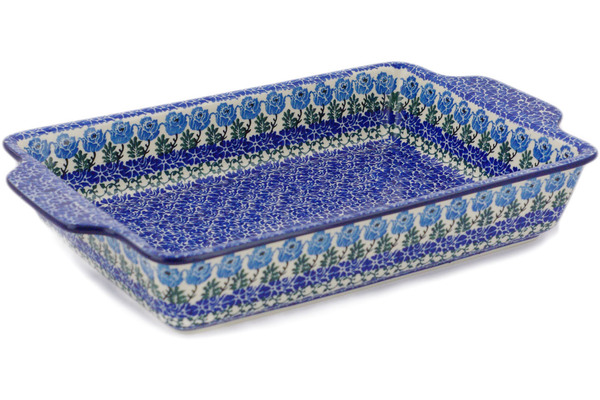 Rectangular Baker with Handles 15"