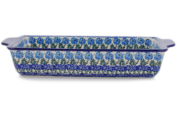 Rectangular Baker with Handles 15"