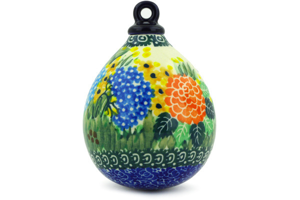 Christmas Ball Ornament 4"