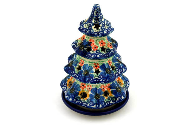 Christmas Tree Candle Holder 6"
