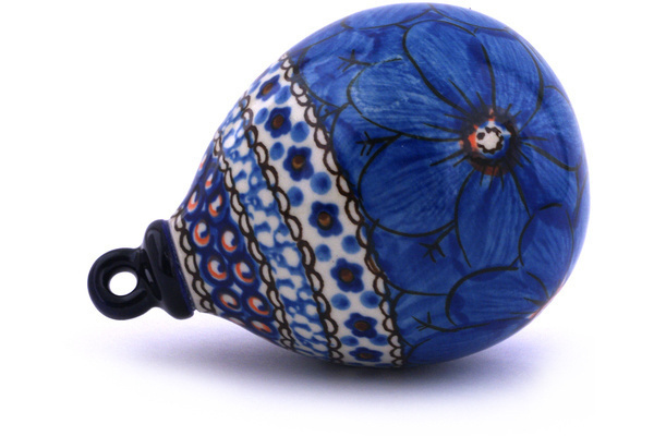 Christmas Ball Ornament 4"