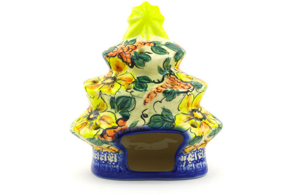 Christmas Tree Candle Holder 7"