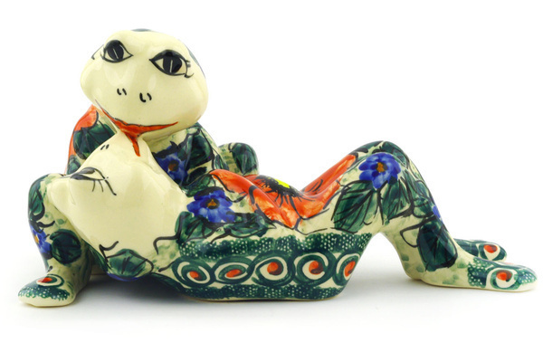 Frog Figurine 9"