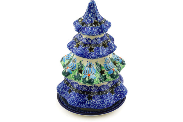 Christmas Tree Candle Holder 8"