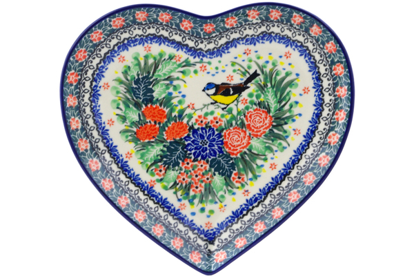 Heart Shaped Platter 9"