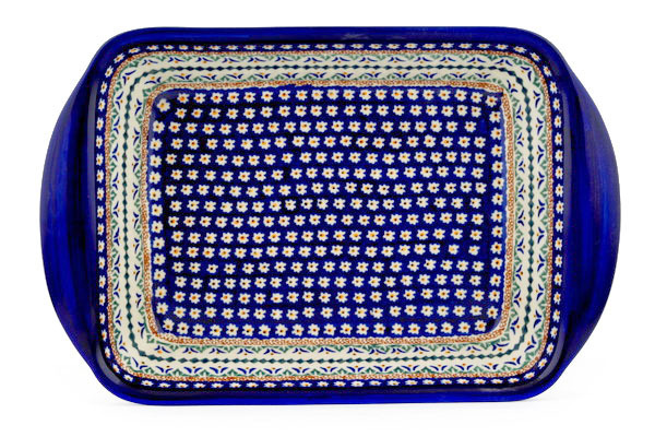 Rectangular Baker with Handles 14"