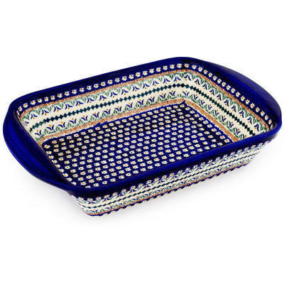 Rectangular Baker with Handles 14"