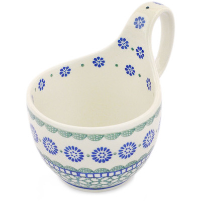 Bowl with Loop-Handle 6"