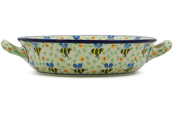 Round Baker with Handles 10"