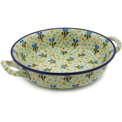 Round Baker with Handles 10"