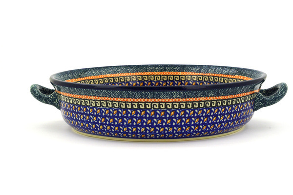 Round Baker with Handles 13"