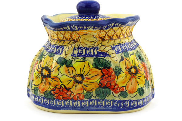 Garlic and Onion Jar 9"