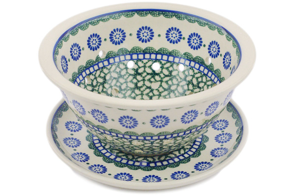 Colander with Plate 8"