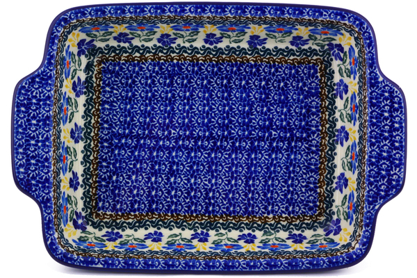 Rectangular Baker with Handles 11"