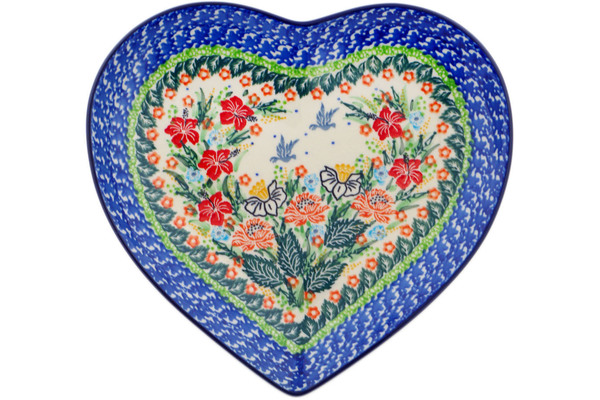 Heart Shaped Platter 9"