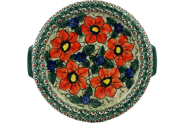 Platter with Handles 15"