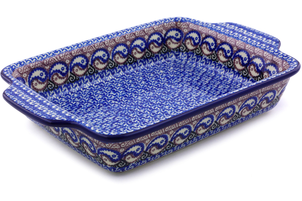 Rectangular Baker with Handles 11"