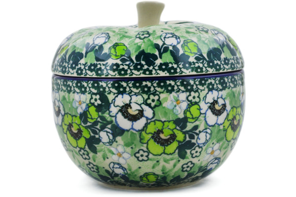 Apple Shaped Jar 5"