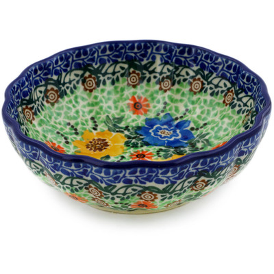 Scalloped Fluted Bowl 5"