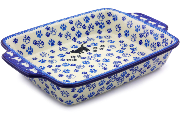 Rectangular Baker with Handles 11"