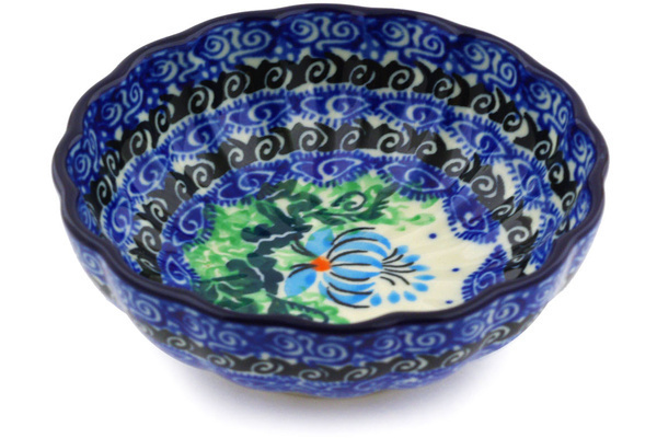 Scalloped Fluted Bowl 5"