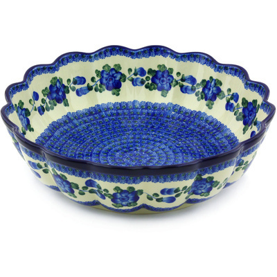 Scalloped Bowl 13"