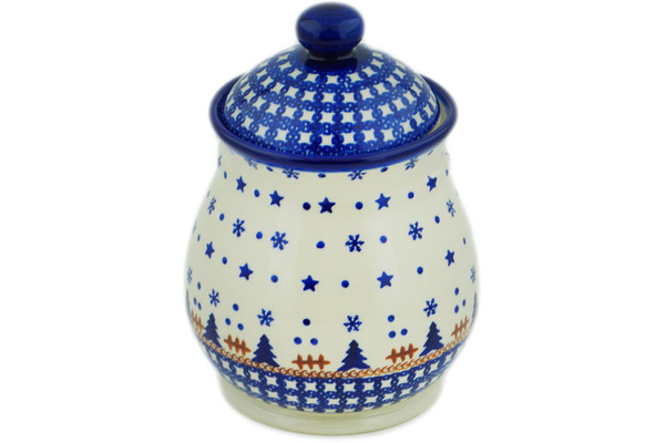 Jar with Lid 8"