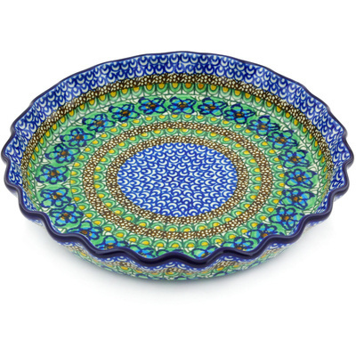 Fluted Pie Dish 10"