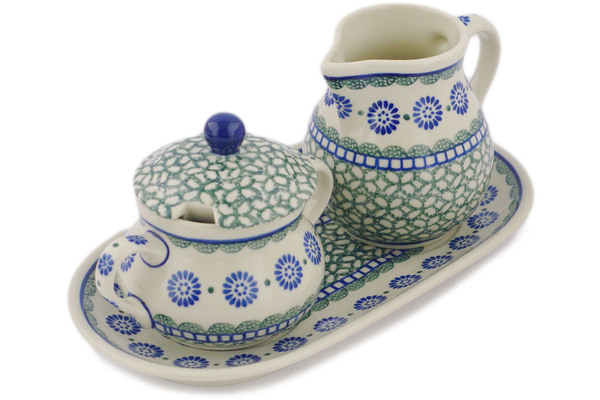 Sugar and Creamer Set 11"