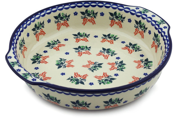 Round Baker with Handles 11"