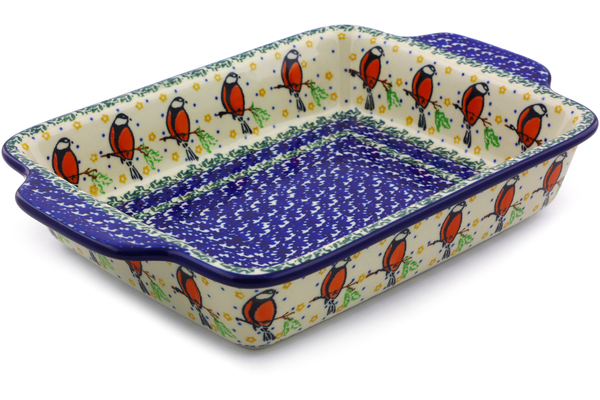 Rectangular Baker with Handles 11"