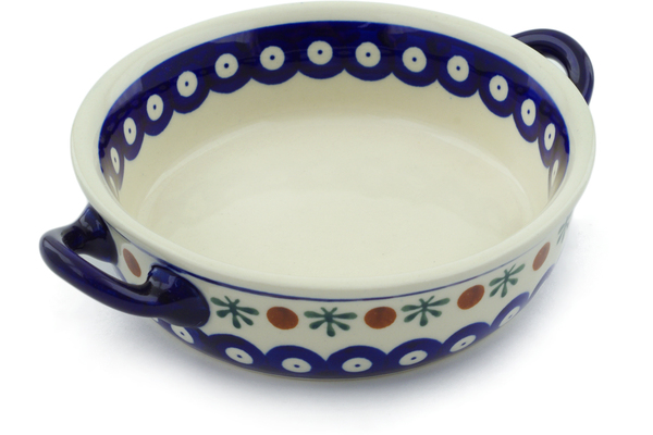 Round Baker with Handles 7"