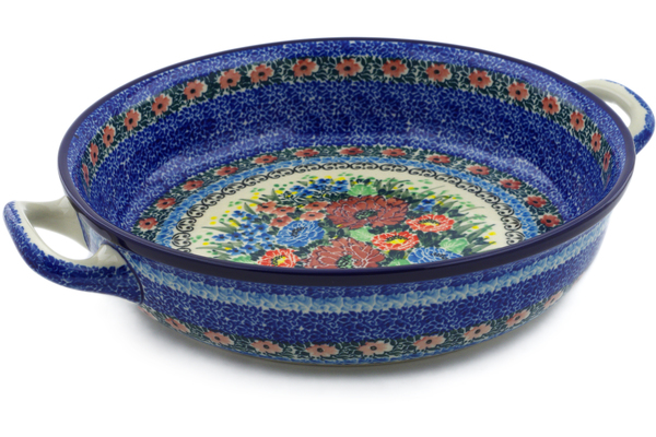 Round Baker with Handles 10-inch