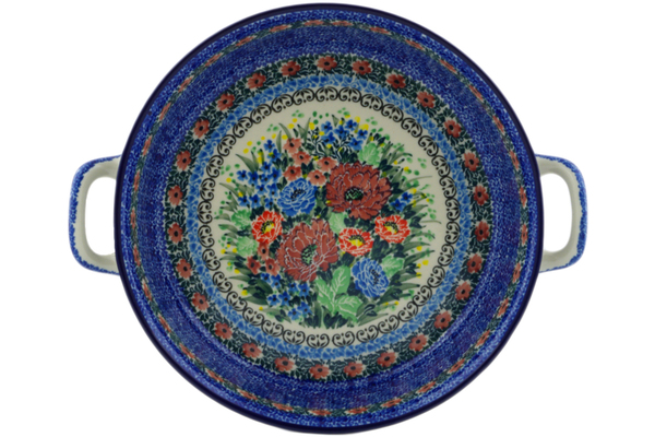 Round Baker with Handles 10-inch