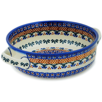 Round Baker with Handles 8"