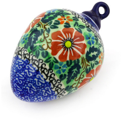 Christmas Ball Ornament 4"