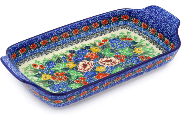 Rectangular Baker with Handles 13"