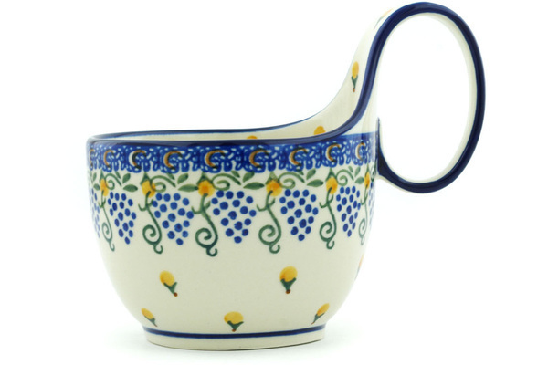 Bowl with Loop-Handle 6"