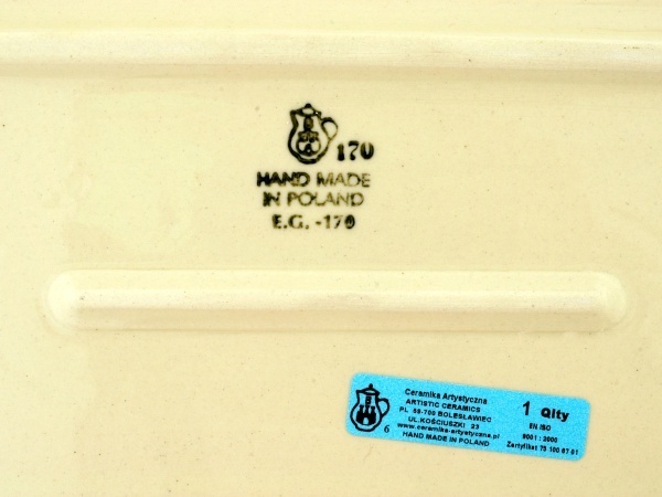 Platter with Handles 13"