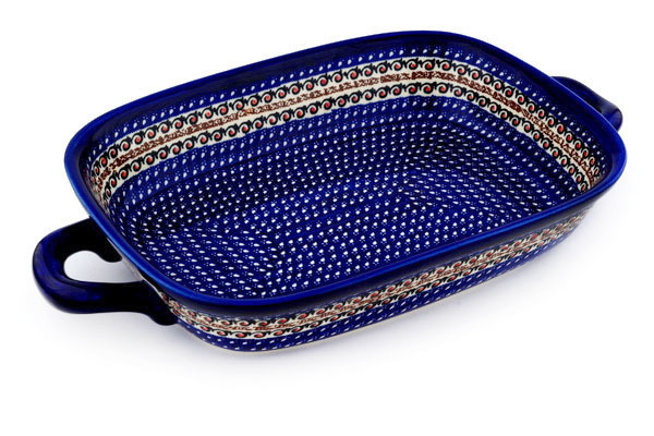 Rectangular Baker with Handles 18"