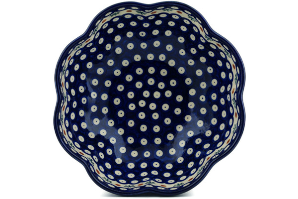 Scalloped Fluted Bowl 10"