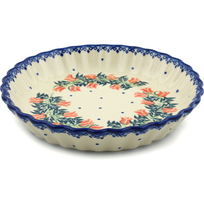 Fluted Pie Dish 10"